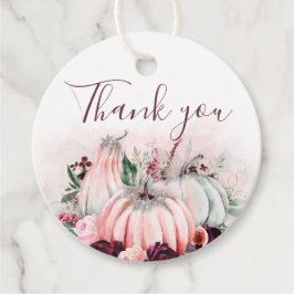 感謝 秋のカボチャたちよ フェイバータグ