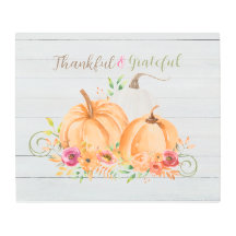 感謝 |秋秋かぼちゃ水彩