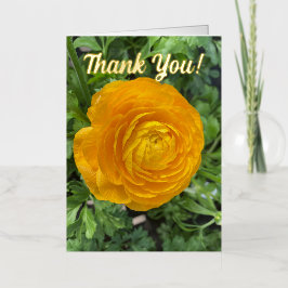 感謝! 箔グリーティングカード