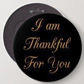 感謝. 缶バッジ (正面&裏面)