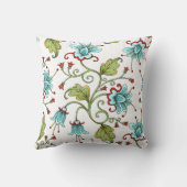 感謝- Bellaの植物相の装飾用クッション--を与えて下さい クッション (裏面)