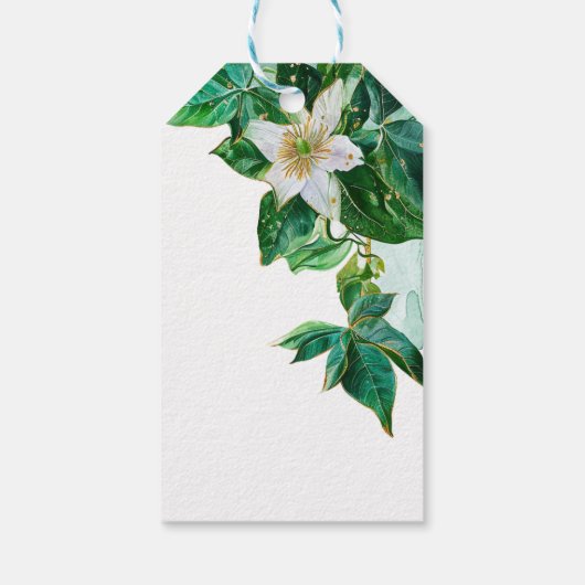 💍 感謝 Passiflora Serenity ギフトタグ (裏面)