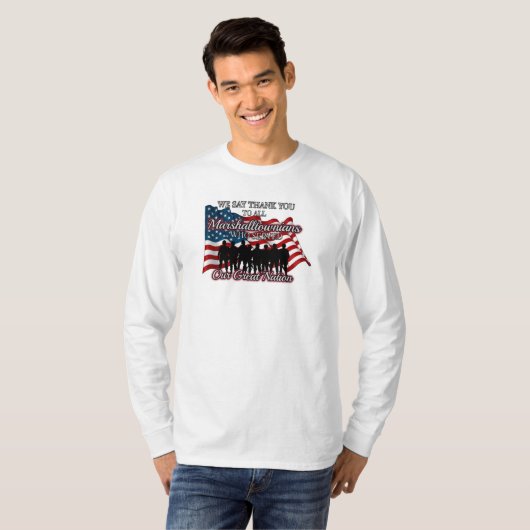 感謝 Tシャツ (正面フル)