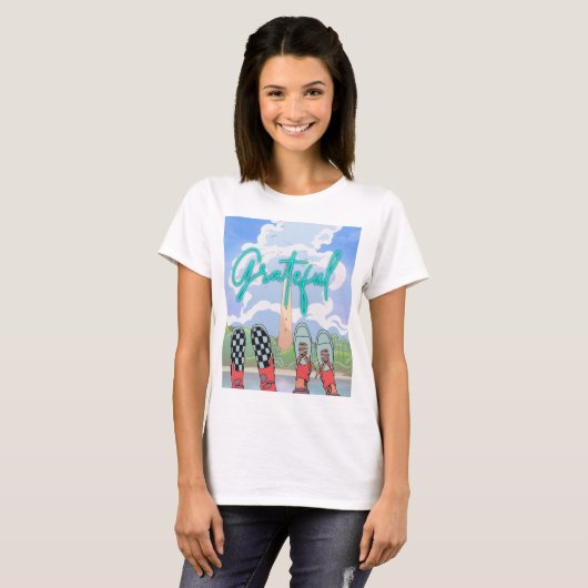 感謝 Tシャツ (正面フル)
