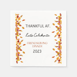 感謝AF スタンダードカクテルナプキン