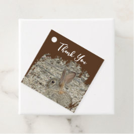 感謝Bunny写真の感謝の意男女兼用味 フェイバータグ