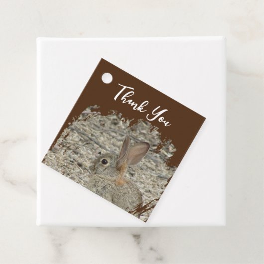 感謝Bunny写真の感謝の意男女兼用味 フェイバータグ (インサイチュ)