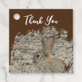 感謝Bunny写真の感謝の意男女兼用味 フェイバータグ (正面)