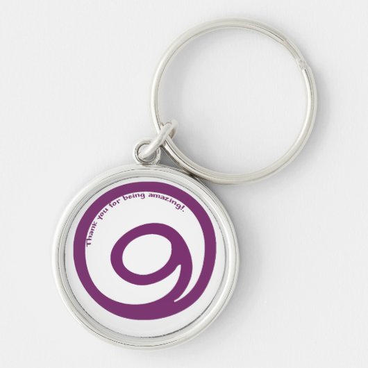 感謝Keychain キーホルダー (正面)