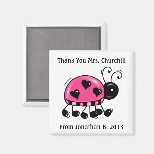 感謝Ladybugマグネット – SRF マグネット (正面/裏面)