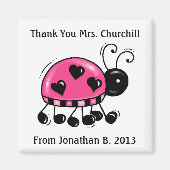 感謝Ladybugマグネット – SRF マグネット (正面)