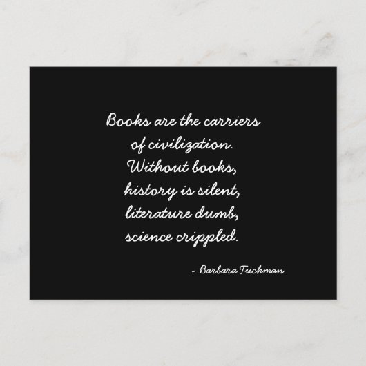 感銘を受けるポストカードの名言 ポストカード (正面)