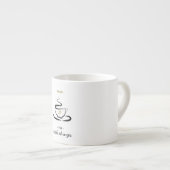 感銘を受ける名言 エスプレッソカップ (正面右)