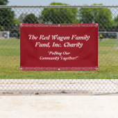 慈善のイベントの旗は個人化なります 横断幕 (インサイチュ)