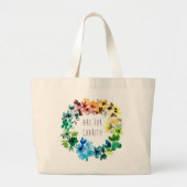 慈善のトートバックのための芸術 ラージトートバッグ (正面)