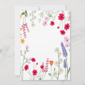 慈善の募金活動PTA PTOのスプリング・フェスティバルの招待 招待状 (裏面)