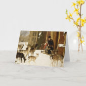 慈善の姉妹 カード (黄色い花)