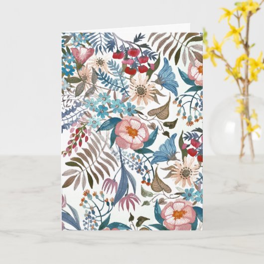 慈善の挨拶状のための芸術 カード (黄色い花)