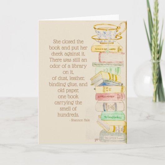 慈善の挨拶状のための芸術 カード (正面)