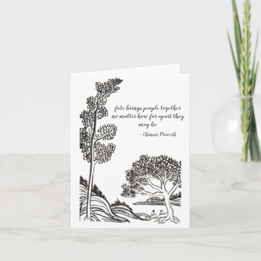 慈善の挨拶状のための芸術 カード (正面)