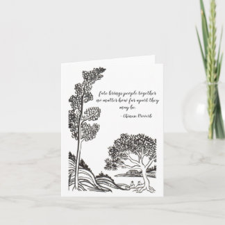 慈善の挨拶状のための芸術 カード