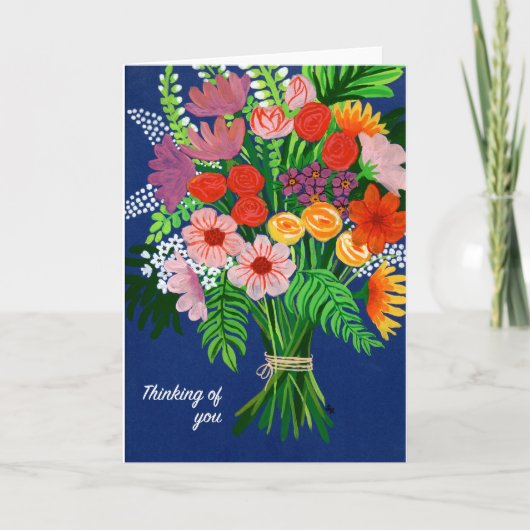 慈善の挨拶状のための芸術 サンキューカード (正面)