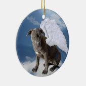 慈善の法律、ワシの洞穴の救助の天使 セラミックオーナメント (右)