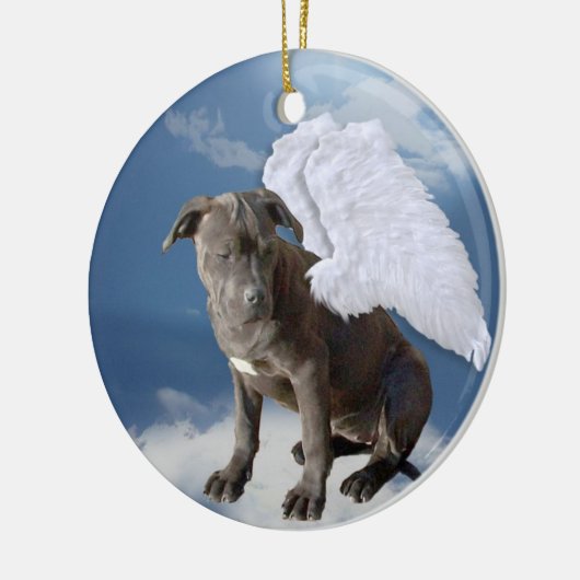 慈善の法律、ワシの洞穴の救助の天使 セラミックオーナメント (左)