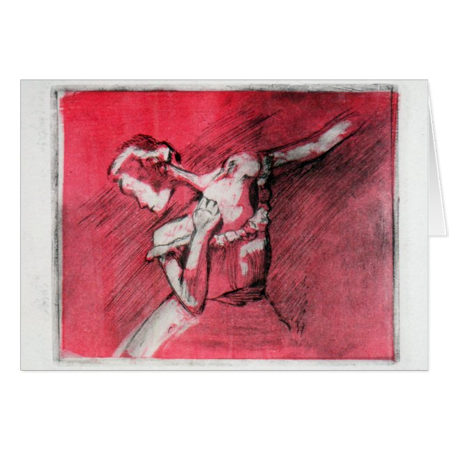 慈善カードのための芸術 (正面横)