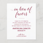 慈善団体がブルゴーニュを寄付する代わりに結婚 (正面)