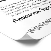 慈善寄付の印に代結婚えて ポスター (角)