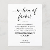 慈善寄付の恩恵に代わって結婚 (正面)