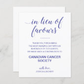 慈善寄付ブルーの恩恵に代わっ結婚て (正面/裏面)