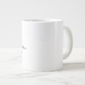 慈善活動 ジャンボコーヒーマグカップ (正面右)