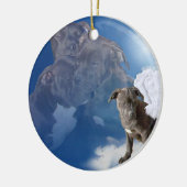 慈善、希望及び信頼のオーナメント セラミックオーナメント (左)