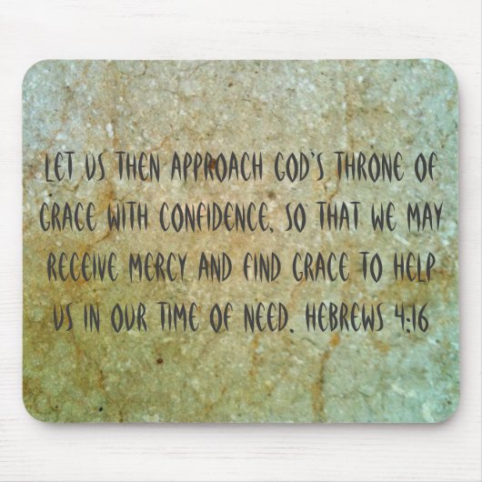 慈悲および優美のクリスチャンのマウスパッド マウスパッド (正面)