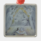 慈悲および真実は一緒に会います メタルオーナメント (正面)