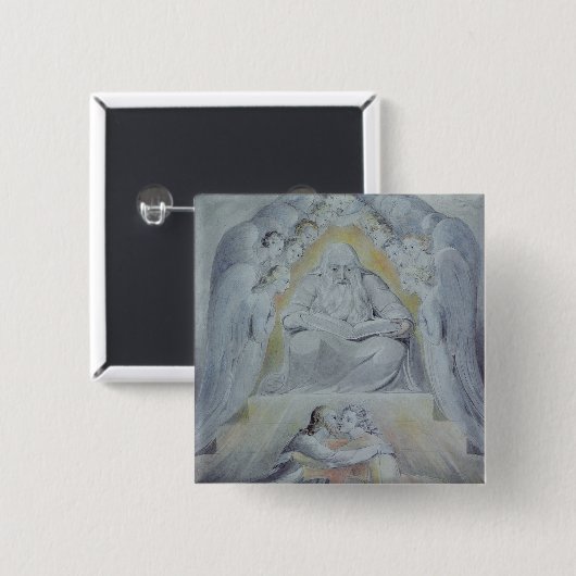 慈悲および真実は一緒に会います 缶バッジ (正面&裏面)