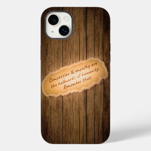 慈悲と共感は人間性の特徴である Case-Mate iPhone 14 PLUSケース