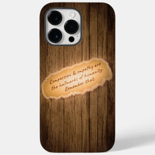 慈悲と共感は人間性の特徴である Case-Mate iPhone 14 PRO MAXケース