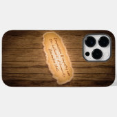 慈悲と共感は人間性の特徴である Case-Mate iPhoneケース (裏面 (横))