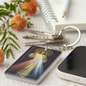 慈悲のイエス私はカトリックのキーチェーンである キーホルダー (正面右)