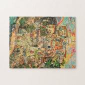 慈悲のカトリック教の芸術のパズルの仕事 ジグソーパズル (横)