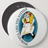 慈悲のギアの記念祭年 缶バッジ (正面&裏面)