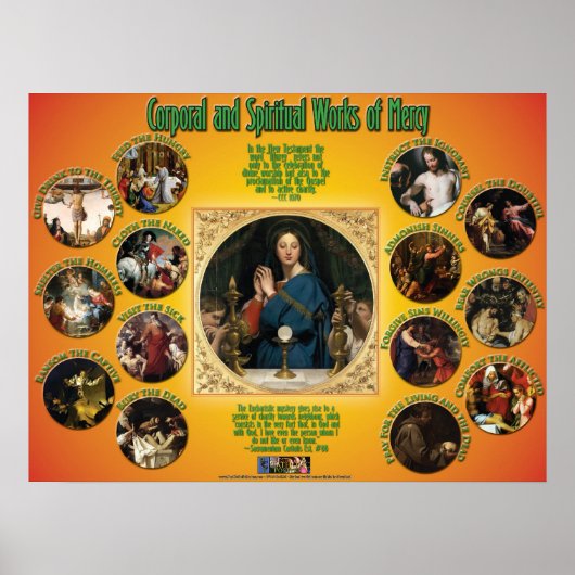 慈悲のスピリチュアル及び企業 ポスター (正面)