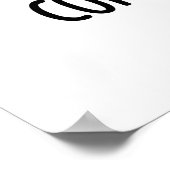 慈悲のフルーツおもしろいパッションフルーツプン ポスター (角)