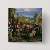 慈悲の仕事 缶バッジ (正面)