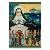 慈悲の創設者のキャサリンMcAuleyの祈りの言葉カード テーブルナンバー (正面)