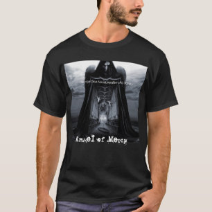 慈悲の天使および鬼または天使 Tシャツ
