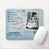 慈悲の天使。ヴィンテージナース名前をカスタムする マウスパッド (マウス)